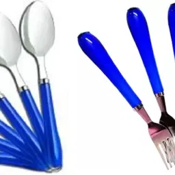 Plastic, Stainless Steel Cutlery Set-24