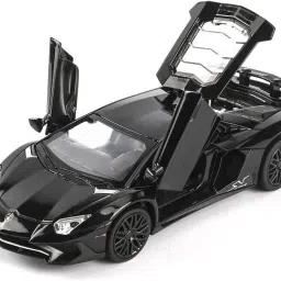 1:32 Lmborghini Aventador SV LP750 Alloy Metal light & sound metal car Pull Back-picture-36