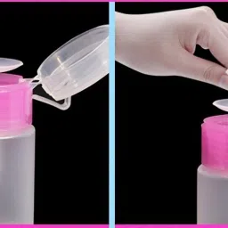 60 ML Empty Pump Dispenser Bottle, Nail Polish Remover Cleanser Dispenser-image-1
