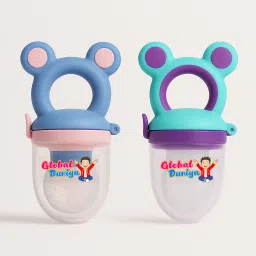 Baby Food Feeder Combo – Soft Silicone & Safe Fruit Nibler Feeder-32
