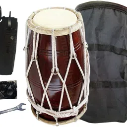 Half set dholak with full tool kit HD-FK 01201 Nut & Bolts Dholak-20