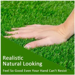 comfy home High Density Artificial Grass Carpet ( 5 X 2 ) Feet Artificial Turf Sheet image 3