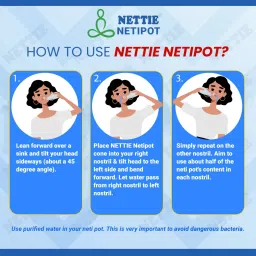nettie Plastic White Neti Pot image 4
