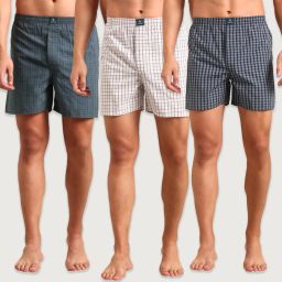 Pack of 3 Checkered Men Boxer-picture-22