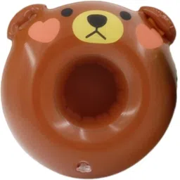 Inflatable Bear Shape Drink Holders Inflatable Pool Party 6Pc Drink Floats Inflatable Inflatable Toy Pump-13