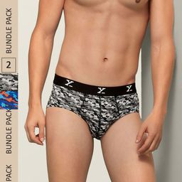 XYXX Men IntelliSoft Antimicrobial Micro Modal Pack of 2 Shuffle Briefs XYBRF2PCKN272-picture-50