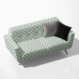 AZ5008303SOF_FB_RF_R-SP_D56^80_VL Geometric 3D Triangles Pattern D1 Velvet Sofa Fabric Sofa Fabric-17
