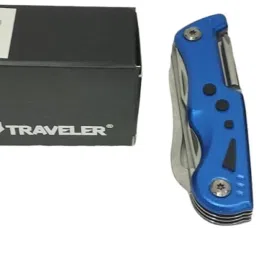 CAMPSOR 1 Pc Multifunctional Pocket Knives, 15-in-1 Multi-Function Tool TK-4958 Knife image 5