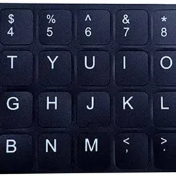 SCALEBEE Self-Adhesive Waterproof Replacement Computer Laptop Keyboard Stickers Laptop Keyboard Replacement Key-25