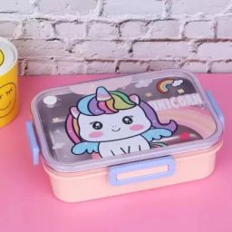 Unicorn 3 Containers Lunch Box 1 Containers Lunch Box-image-7