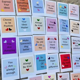 Motivational 30pcs Inspirational- Lunch Note Pictures Cards For Friends, Family Greeting Card-image-9