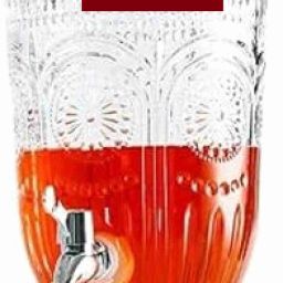 2 LITER Mason Jar Beer Drink Dispenser Glass Pitcher with tap Bottled Water Bottom Loading Water Dispenser-image-16