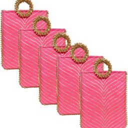 Women Pink Potli-image-42