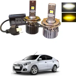 H4 Fitting 100w Led Headlight Bulb Dual Color with flashingHeadlamp Bulb sg198 Car Fancy Lights-image-29