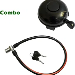Combo Aurora Toon Bell with Cable Lock Bell-16