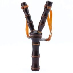 Handicraft Bamboo Wood Slingshot Gulel For Kids| Fun & Traditional Outdoor Game-image-9