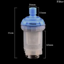 mgs Water Inlet Pipe Faucet Tap Adapter With Dust Filter Washing Machine Inlet Hose image 3