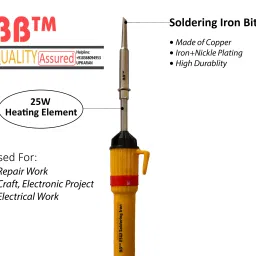 bb 5 Meter Soldering Wire with 25W/Watt Beginners Soldering Iron Gun Machine kit for DIY,Repair,Electric,Electronic Work 25 W Simple image 3