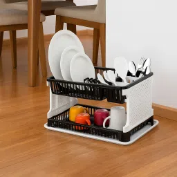 Dish Drainer Kitchen Rack Plastic-image-13
