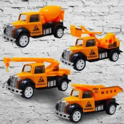 New Auto World Construction | Die-Cast Vehicle Set 1"55 Scale Pack of 4-image-91
