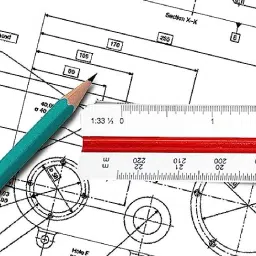 deziine Triangular Scale Ruler Ruler image 5