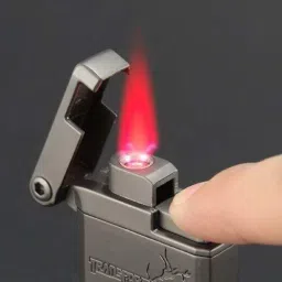 explorer Pocket Size Transformer Designed Edition Red Jet Flame Lighter ™ Present Optimas Prime Edition Red Jet Flame Lighter Smoking Cigar Cigarette Auto Bot Optimas Prime Transformer Look Edition Red Jet Flame Lighter Refillable Fuel gas System | Beautiful gifting purpose for cigarette lovers Pocket Lighter image 4