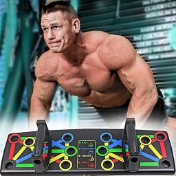Push Up Board Body Building Rack Workout (Multicolor) Fitness Accessory Kit Kit-image-39