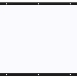 QUARSON 110 inch16:9HD Projector Screen Anti-Crease Foldable Portable white matte screen Projector Screen (Width 243 cm x 137 cm Height)-image-66