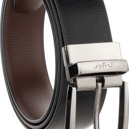 Men Formal, Casual, Evening, Party Black, Brown Artificial Leather Reversible Belt-image-46