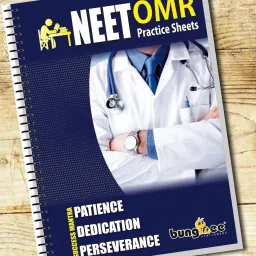 bungbee Sheets for Practice 2024, 200 MCQ-Set of 1 Spiral Bound Regular Notebook NEET OMR 55 Pages image 4