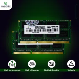 Matrix DDR3 DDR3 8 GB (Single Channel) Laptop (8GB DDR3 SO-DIMM RAM for Laptop) image 3