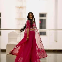 Embroidered Stitched Lehenga with Jacket-image-5