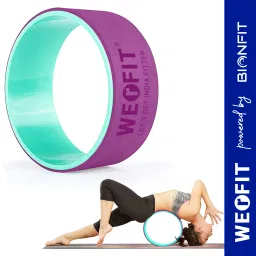 Yoga Roller Wheel for Back Bends, Hip, Chest & Spine Exercise 6mm Thick TPE Foam Yoga Blocks-image-14