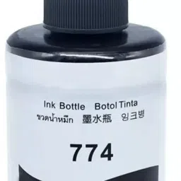 tequo Ink For Epson Eco Tank T774 -Pack of 1 M100 / M105 / M200 / M205 / L655 Black Ink Bottle-image-62
