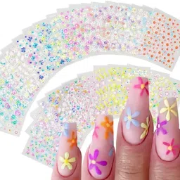 3d Nail Decals Nail Art mix Design (5 sheets)-image-55