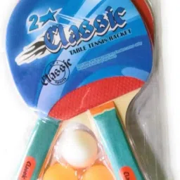 Tennis Ball & Racquet Multicolor Table Tennis Racquet-30