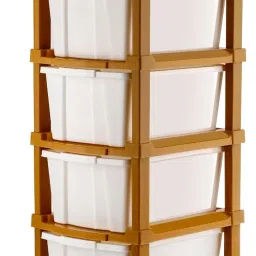5 Compartments Plastic Multipurpose Drawer, Storage Organizer Home-17