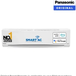 panasonic 2024 Model 7 in 1 Convertible with True AI Mode 1 Ton 3 Star Split Inverter AC with Wi-fi Connect- White image 2