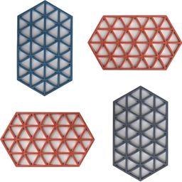 henij Silicone Trivets Mat, Dishwasher Safe, Non-Slip Mat (Random Pattern & Color Polyvinyl Chloride Trivet-picture-9
