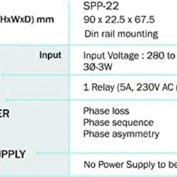MULTISPAN SPP-22 Single Phase Preventer Relay Multipurpose Controller image 5