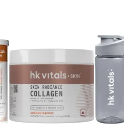 HK Vitals Glutathione Skin Glow Effervescent Tablets & Skin Radiance Collagen-image-16