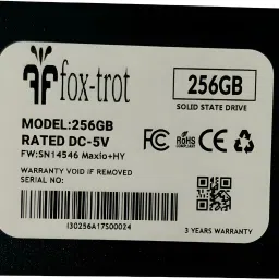 fox-trot 256 GB External Solid State Drive (SSD) with256 GBCloud Storage-19
