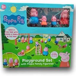 Peppa Pig Playground Set with Peppa Pig Family Figurines-20