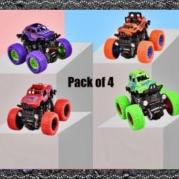 Cars Toys for Boys Mini Monster Trucks 4wd Friction Powered Cars for Kids-1104-image-85