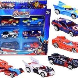 Avengers Metal High-Speed 6-Piece Car Set for Kids – Durable Diecast Toy Cars-image-60