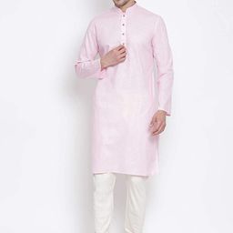 ROYAL KURTA Mandarin Collar Regular Pure Cotton Kurta with Churidar-22