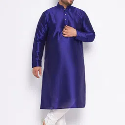 VASTRAMAY Mandarin Collar Kurta With Churidar-40
