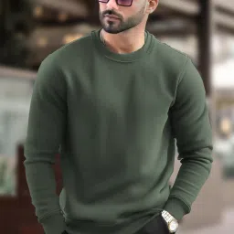 Men Full Sleeve Solid Sweatshirt-image-78