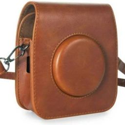 Stela Instant Square SQ 20/10 Instant Camera Brown PU Case Camera Bag Camera Bag-image-41