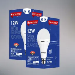 Smart 12W Emergency Light Bulb for Power Failures 4 hrs Bulb Emergency Light-image-60